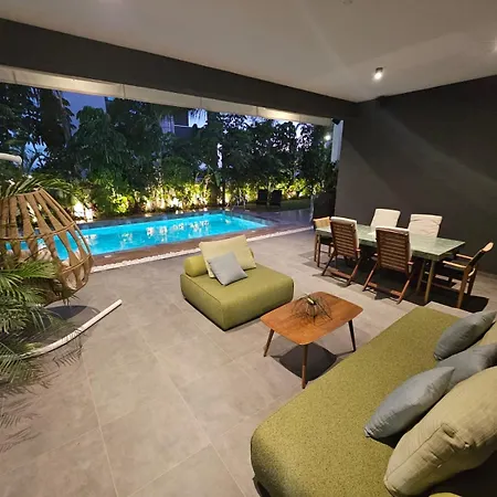 Tg New Luxury Private - Heated Salty Swimming Pool, Outdoor Jacuzzi, Sauna, Exotic Garden *