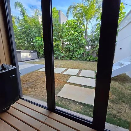Tg New Luxury Private - Heated Salty Swimming Pool, Outdoor Jacuzzi, Sauna, Exotic Garden